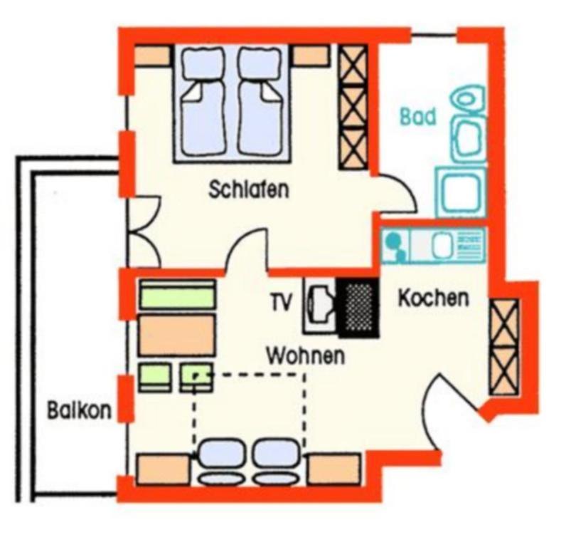 Gaestehaus Hanna Teifel 雷特温克尔 外观 照片